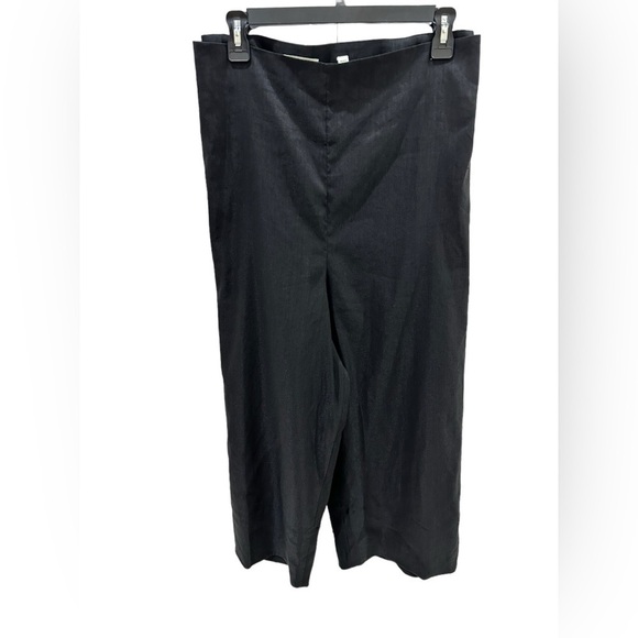 VINCE PLUS SIZE black Crop Wide Pant - Picture 5 of 10